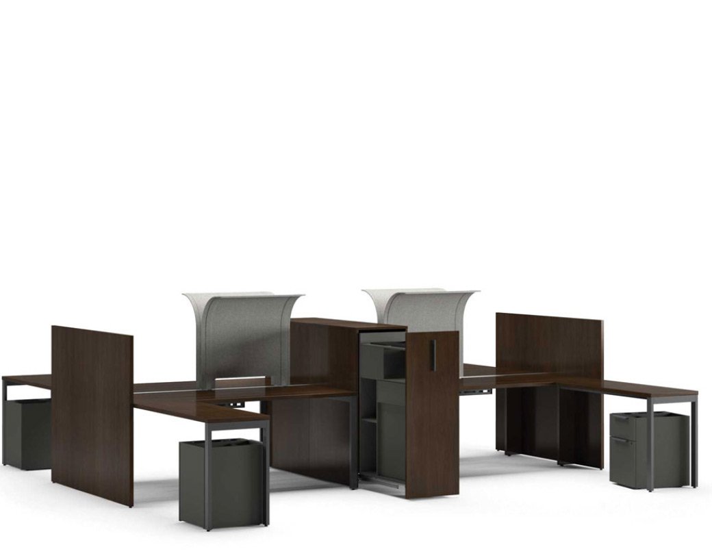 Retrofit Outline 2: Flux open plan benching