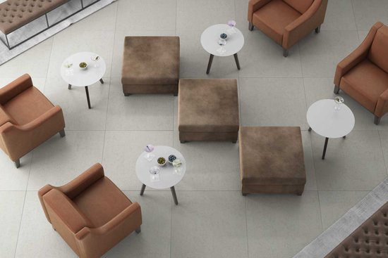 Esque Lounge, Olympian ottomans, Bourne side tables and Oxley benches