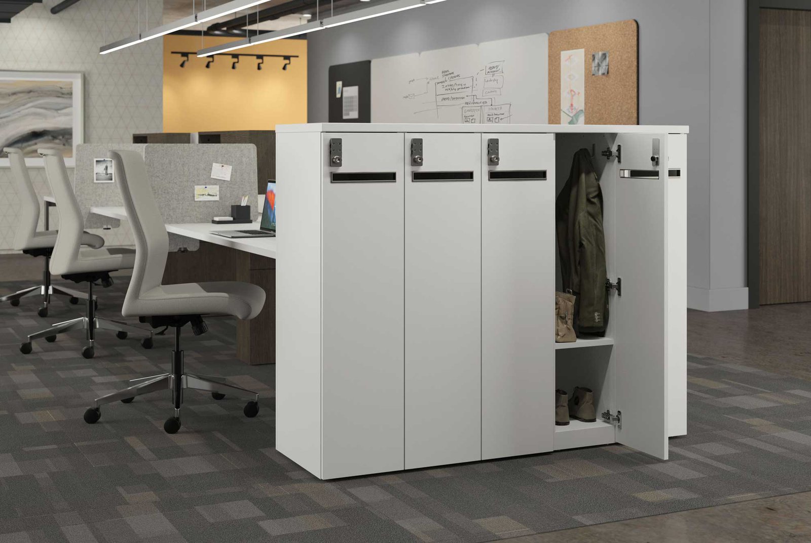Flux lockers