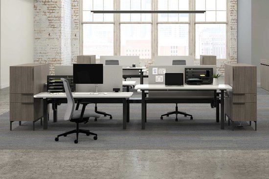 Flux adjustable height H-frame benching