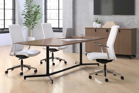 Lok conference table with Proxy swivel seating