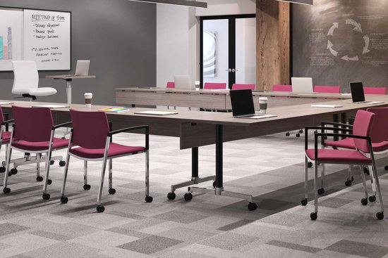 Lok Tables and Podium with Knox and Proxy Seating